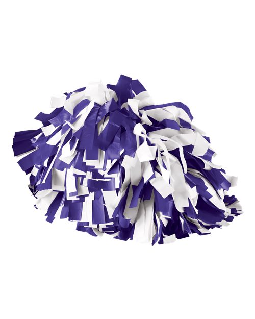 Augusta Sportswear Spirit Cheer Pom - Purple/ White