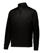 Augusta Sportswear Men's 60/40 Quarter-Zip Pullover - Black