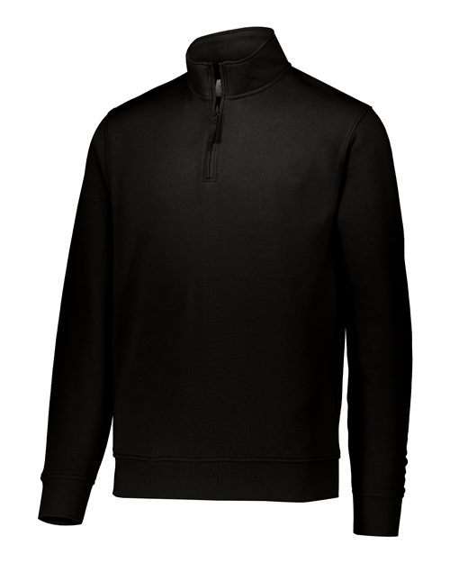 Augusta Sportswear Men's 60/40 Quarter-Zip Pullover - Black