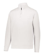 Augusta Sportswear Men's 60/40 Quarter-Zip Pullover - White