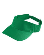 Augusta Sportswear Sport Twill Visor - Kelly