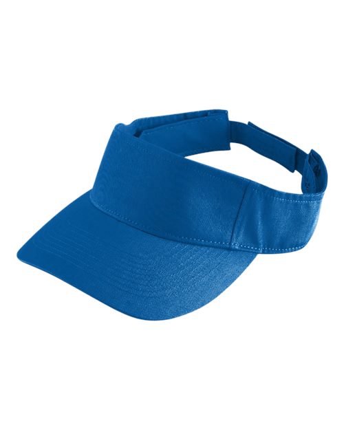 Augusta Sportswear Sport Twill Visor - Royal