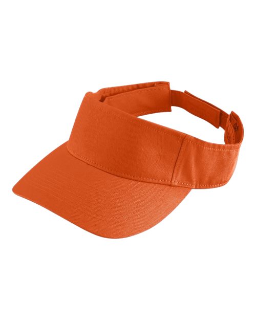 Augusta Sportswear Sport Twill Visor - Orange