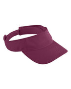 Augusta Sportswear Athletic Mesh Visor - Maroon