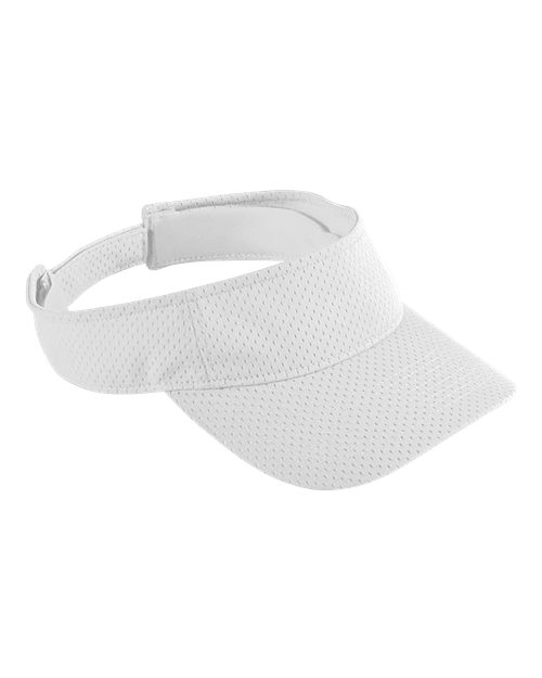 Augusta Sportswear Athletic Mesh Visor - White