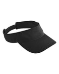 Augusta Sportswear Youth Athletic Mesh Visor - Black