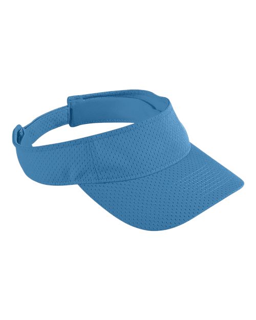 Augusta Sportswear Youth Athletic Mesh Visor - Columbia Blue