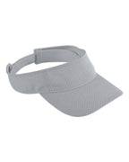 Augusta Sportswear Youth Athletic Mesh Visor - Silver Grey