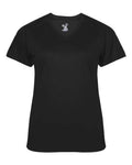 Badger Women's  Ultimate SoftLock™ V-Neck T-Shirt - Black