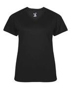 Badger Women's  Ultimate SoftLock™ V-Neck T-Shirt - Black
