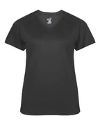 Badger Women's  Ultimate SoftLock™ V-Neck T-Shirt - Graphite