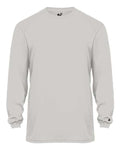 Badger Men's Ultimate SoftLock™ Long Sleeve T-Shirt (Part 2 of 2) - Silver