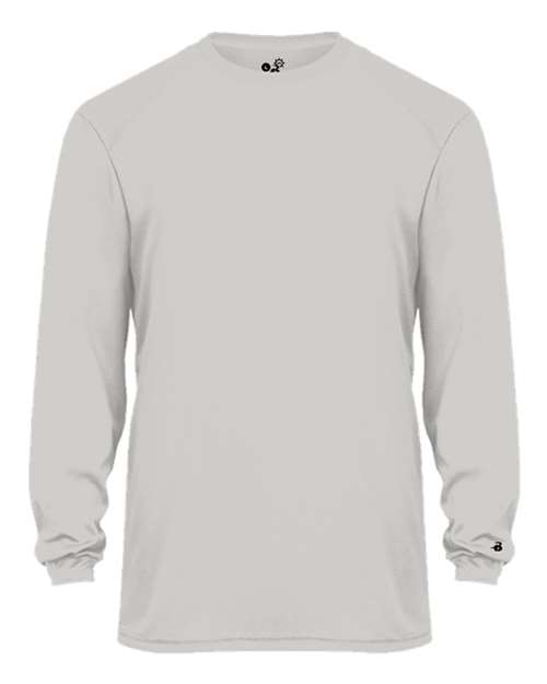 Badger Men's Ultimate SoftLock™ Long Sleeve T-Shirt (Part 2 of 2) - Silver