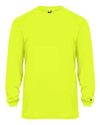 Badger Men's Ultimate SoftLock™ Long Sleeve T-Shirt (Part 1 of 2) - Safety Yellow