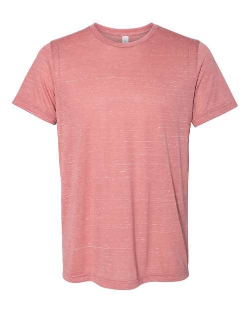BELLA + CANVAS Unisex Texture Tee - Mauve Marble