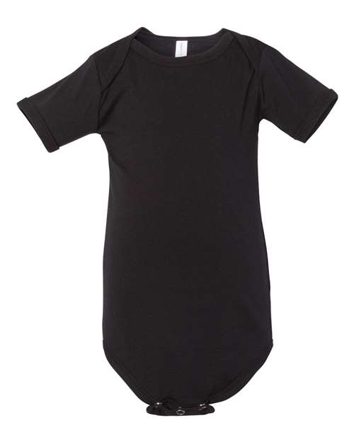 BELLA + CANVAS Infant Jersey One Piece - Black