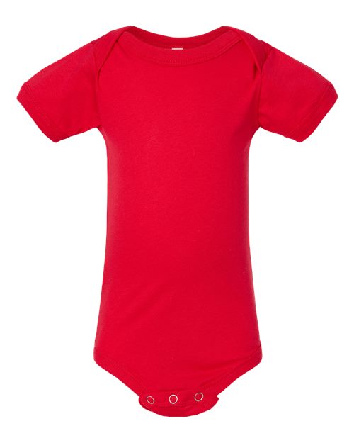 BELLA + CANVAS Infant Jersey One Piece - Red