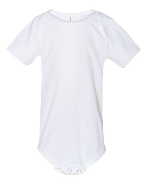 BELLA + CANVAS Infant Jersey One Piece - White