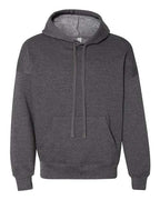 BELLA + CANVAS Unisex Sponge Fleece Drop Shoulder Hoodie Sweatshirt - Dark Grey Heather