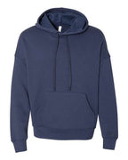 BELLA + CANVAS Unisex Sponge Fleece Drop Shoulder Hoodie Sweatshirt - Navy