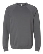 BELLA + CANVAS Unisex Sponge Fleece Raglan Crewneck Sweatshirt (Part 1 of 3) - Asphalt