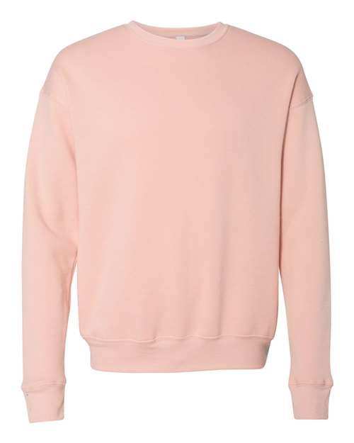 BELLA + CANVAS Unisex Sponge Fleece Drop Shoulder Crewneck Sweatshirt (Part 2 of 2) - Peach