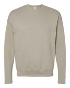 BELLA + CANVAS Unisex Sponge Fleece Drop Shoulder Crewneck Sweatshirt (Part 1 of 2) - Heather Stone