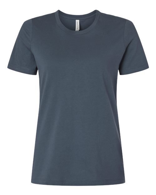 BELLA + CANVAS Women’s Relaxed Jersey Tee (Part 3 of 3) - Vintage Navy