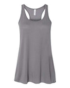 BELLA + CANVAS Women's Flowy Racerback Tank - Storm