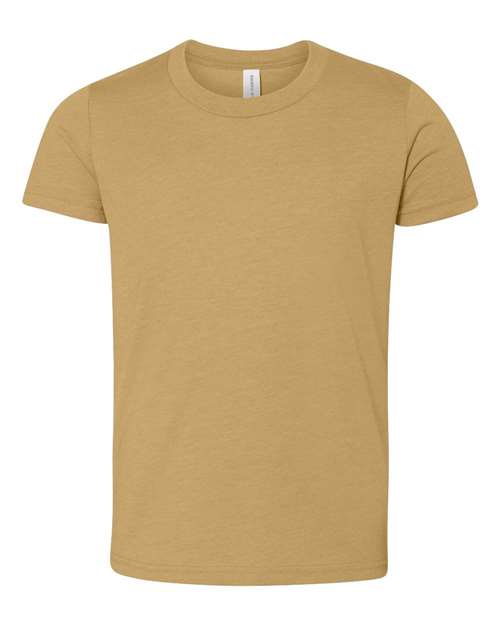 BELLA + CANVAS Youth Jersey Tee (Part 1 of 2) - Mustard