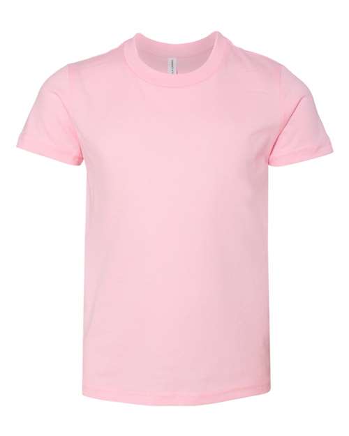 BELLA + CANVAS Youth Jersey Tee (Part 1 of 2) - Pink