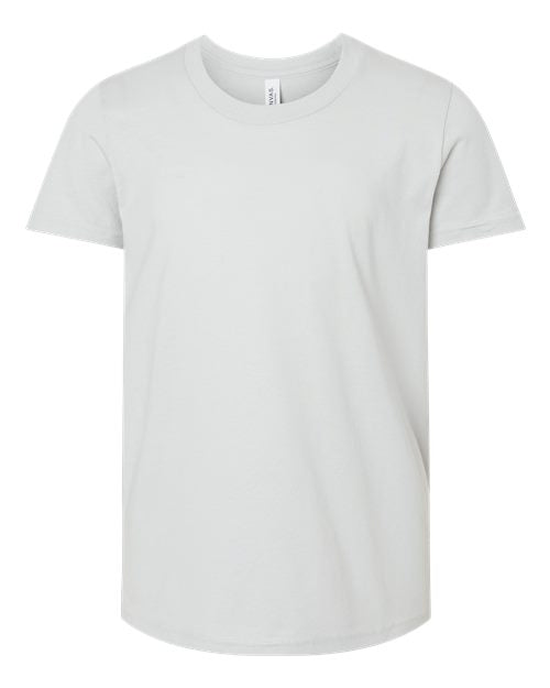 BELLA + CANVAS Youth Jersey Tee (Part 2 of 2) - Silver
