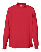 Augusta Sportswear Unisex Wicking Mock Turtleneck - Red