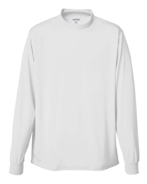 Augusta Sportswear Unisex Wicking Mock Turtleneck - White
