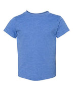 BELLA + CANVAS Toddler Jersey Tee (Part 1 of 2) - Heather Columbia Blue