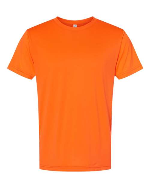 Bayside Unisex USA-Made Performance T-Shirt - Bright Orange