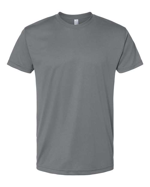 Bayside Unisex USA-Made Performance T-Shirt - Charcoal