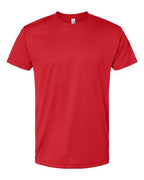 Bayside Unisex USA-Made Performance T-Shirt - Red