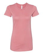 BELLA + CANVAS Women's Slim Fit Tee - Mauve