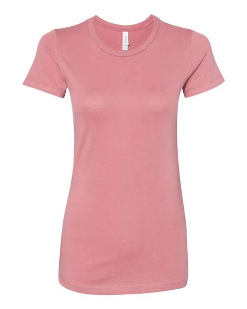 BELLA + CANVAS Women's Slim Fit Tee - Mauve