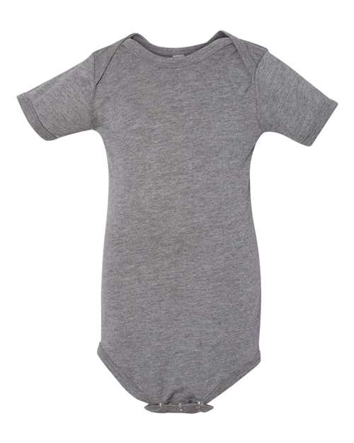 BELLA + CANVAS Infant Triblend One Piece - Grey Triblend