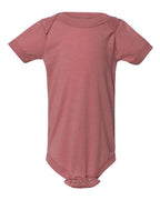 BELLA + CANVAS Infant Triblend One Piece - Mauve Triblend