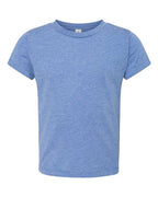 BELLA + CANVAS Toddler Triblend Tee - Blue Triblend