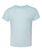 BELLA + CANVAS Toddler Triblend Tee - Ice Blue Triblend