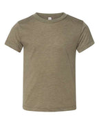 BELLA + CANVAS Toddler Triblend Tee - Olive Triblend