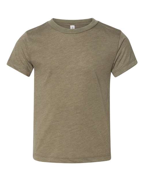 BELLA + CANVAS Toddler Triblend Tee - Olive Triblend