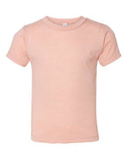 BELLA + CANVAS Toddler Triblend Tee - Peach Triblend