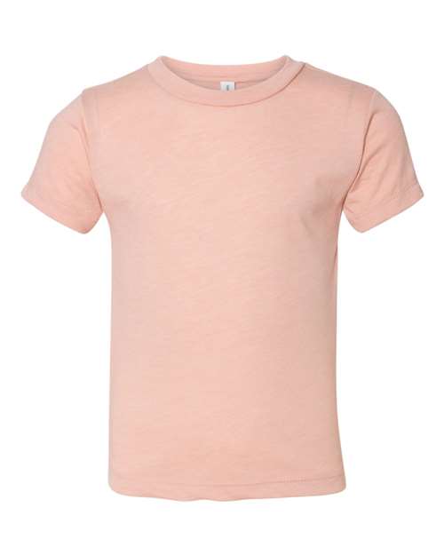 BELLA + CANVAS Toddler Triblend Tee - Peach Triblend