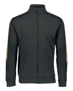 Augusta Sportswear Men's Medalist Jacket 2.0 - Black/ Vegas Gold