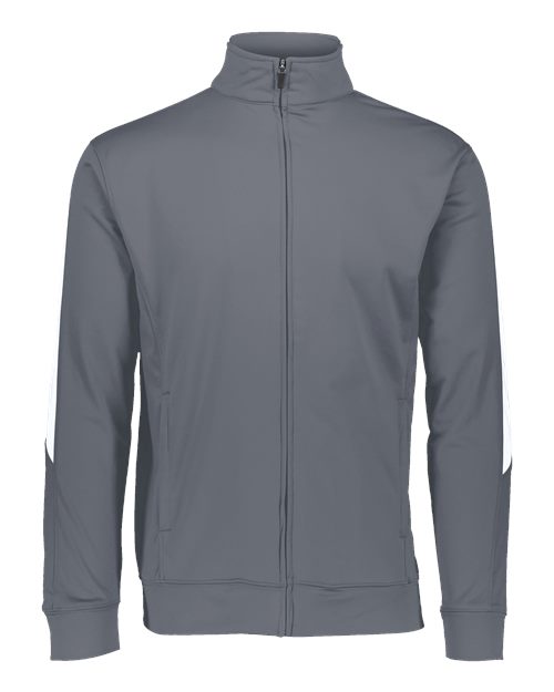 Augusta Sportswear Men's Medalist Jacket 2.0 - Graphite/ White